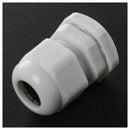 10 Pcs White Plastic PG11 Waterproof Cable Glands Connectors Q2S4