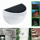 2018Waterproof 6 LED Solar Power Light Sensor Wall Light Outdoor Garden Fen