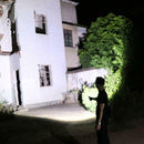 Zoom T6+COB LED Flashlight USB Rechargeable 4 Modes IP44 Waterproof Torch A