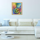 5D DIY Full Drill Diamond Painting Elephant Cross Stitch Embroidery Mosaic