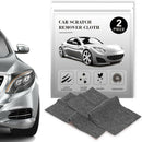 2pcs Nano Auto Light Scratch Remover Rag + Gloves Car Paint Scratch Repair Cloth