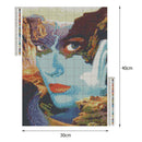 5D DIY Full Square Drill Diamond Painting Cross Stitch Home Art (People09)