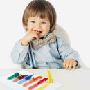 6Colors Pastel Pencil Set Tray Bright Paint Dry Pencil Soft Drawing Crayon Z4V6