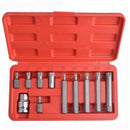11Pcs 12 Point Spline Bit Set Screwdriver Bit Sets Including 10Pc Spline Bi