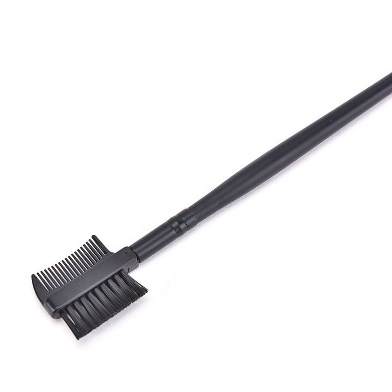 Girls 2 in 1 Eyebrow Eyelash Dual-Comb Extension Brush Cosmetic Makeup TooNW`US