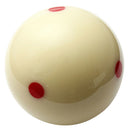 57mm Diameter 6 Dots Billiard Practice Training Cue Pool Ball Beige