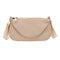 Fashion Corduroy Crossbody Bag Women Solid Chain Shoulder Handbags (Khaki)