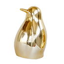 2pcs Bird Statue Ceramic Display Golden Wedding Bedroom Home Decoration New