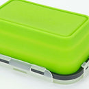 4Pcs Set Foldable Silicone Food Lunch Box Fruit Salad Storage Food Box Cont L2P7