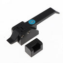 Over-Center Lever Latch with Keys, Door Latch for Southco A7-10-301-20 Black