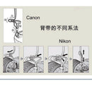High Quality Camera Shoulder Neck Belt Strap for Canon EOS 60D 70D DSLR Red