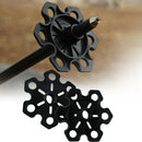 Mud Guard Trekking Pole Tip Basket Cap Walking Stick Portable End Outdoor