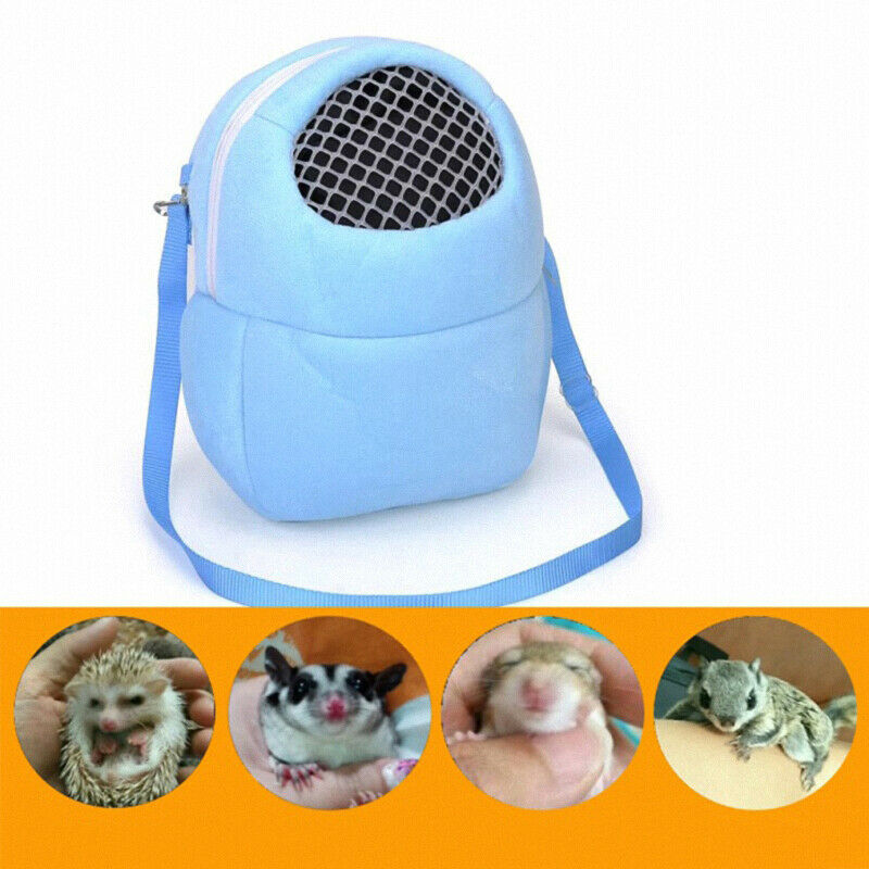 Portable Pet Carrier Bag Hamster Rat Hedgehog Carrier Packet Bag for Small  D5G8