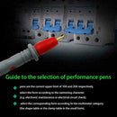 Digital Multimeter 1000V 20A Test Lead Cable Probe Pen Wire Tip Needle Pen N8S4