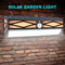80LED Solar Wall Light Garden Human Infrared Sensor Hanging Security Lamp A#S