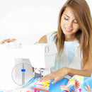 12 Pieces Twin Needles, Double Twin Needles with Plastic Box for Household