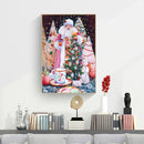 Diamond Picture Mosaic 5D DIY Drill Santa Claus Painting Round Full Kit