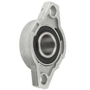 KFL002 FL002 Self Aligning Pillow Block Flange Bearing 15mm 2PCS G5F4