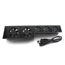 Black Super USB Cooling Fan Cooler 5-Fan for Playstation 4 PS4 Gaming Console