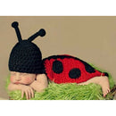 Baby Photo Prop Outfit Newborn Knit Crochet Photopraphy Ladybug Clothes