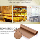 1 Reusable Copper Universal Teflon Oven Cooker Liner Baking Lining BBQ Mat P1F7