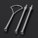 1 set 2 3 Tier Cake Plate Stand Heavy Metal Center Handle Fitting Hardware  U8Y9