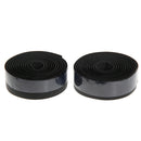 Cycling Cork Handlebar Tape Black + 2 Bar Plug Carbon fiber black