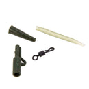 40X Carp Fishing End Tackle lead Clips swivels Anti Random Kit Sleeves S1D7 D2Q8