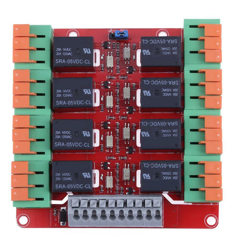 8 Channel 20A Relay Control Module for Arduino UNO MEGA2560 R3 Raspberry Pi SN9F