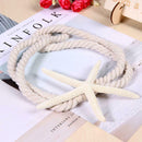Simple Style Natural Sea Star Binding Rope Curtain Tieback Strap Holder