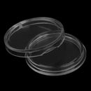 20pc18mm Applied Clear Round Cases Coin Storage Capsules Holder Round Plastic TE