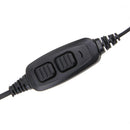 2 Pin Dual PTT Earpiece Headset Mic for Baofeng UV-82 UV-8D Walkie Talkies
