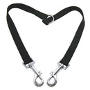 Duplex Double Dog Coupler Twin Lead 2 Way Two Pet Dogs Walking Leash Safety