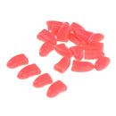100Pcs Soft Nail Caps for Lovely Pet Dog and Cat Paw Control Red XL