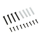 Guitar Humbucker Pickup Ring+Mounting Screws Set Kit Easy Install black new BX
