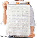 Ukulele Chord Chart, All the Basic Chords in A Chart 30x40cm