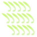 16x Worm ing Lures Soft Crank Baits T-tail  Tackle Lures 5cm Yellow