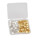 160 Metal Mixed Star Shaped Pendant Charms Jewelry Necklace Making Supplies