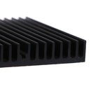 1pcs 60*60*10mm Black Aluminum Radiator Motherboard Chip HeatsinkOZ