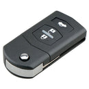 Car Smart Remote Key 3 Buttons 80-Bit 63 Chip Car Key Fob Fit for MAZDA 2 3 O3N5