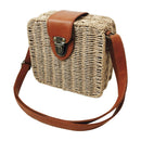 women's handbags mini women messenger bags Square Straw ladies Crossbody Ba M8S4