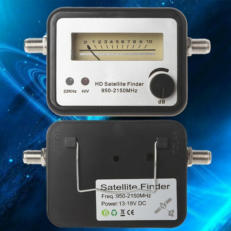 GSF-9502 Digital Satellite Finder Meter Alignment Compass FTA TV Signal Receiver