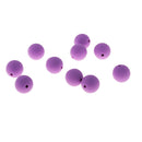 50pcs Wholesale Silicone Round Beads Food Grade Teether 15cm DIY Findings