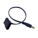 4-Pin Male Female Molex PC to DC 2A 5.5mm x 2.1mm Plug LED Strip Power Cable ES