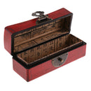 Handmade Retro Wooden Jewelry Necklace Storage Box Gift Box -Pillow Shaped