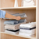 Wardrobe Partition Storage Rack Cabinets Organizers Frame Clothes Rack Shelf3C