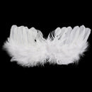 0-6 mo angel in feathers baby accessories cupid without wings aureole