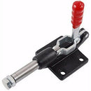 2Pcs Toggle Clamp 90 Degree Capacity 227Kg 500Lbs 32mm Plunger Stroke Push