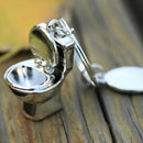 1Pcs Mini Toilet Forever Keychain Metal Key Chain Keyring Keyfob Kids Gift MO