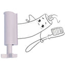Toothpaste Tube Squeezer Tube Plastic Dispenser Portable Rolling Bathroom